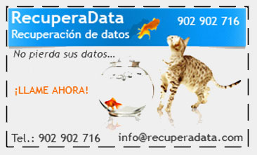 Imprimir tarjeta de RecuperaData