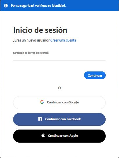 Inicio de Sesión con Apple