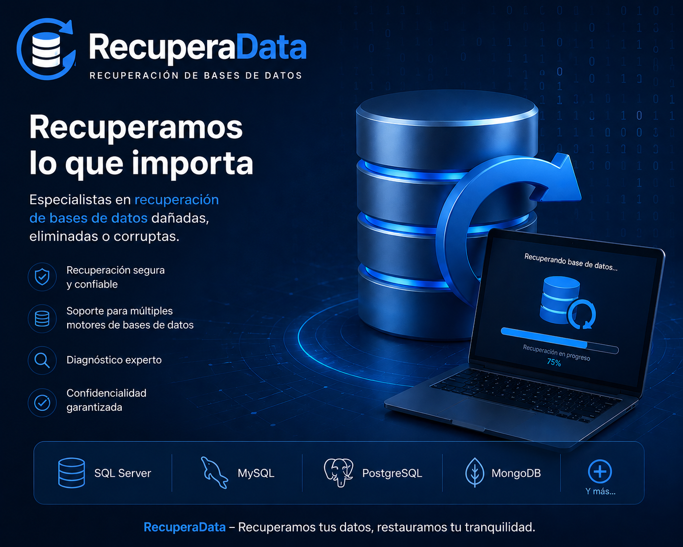 Recuperar base de datos