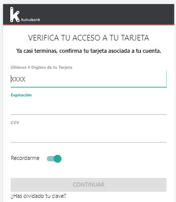 Phishing Kutxabank 3