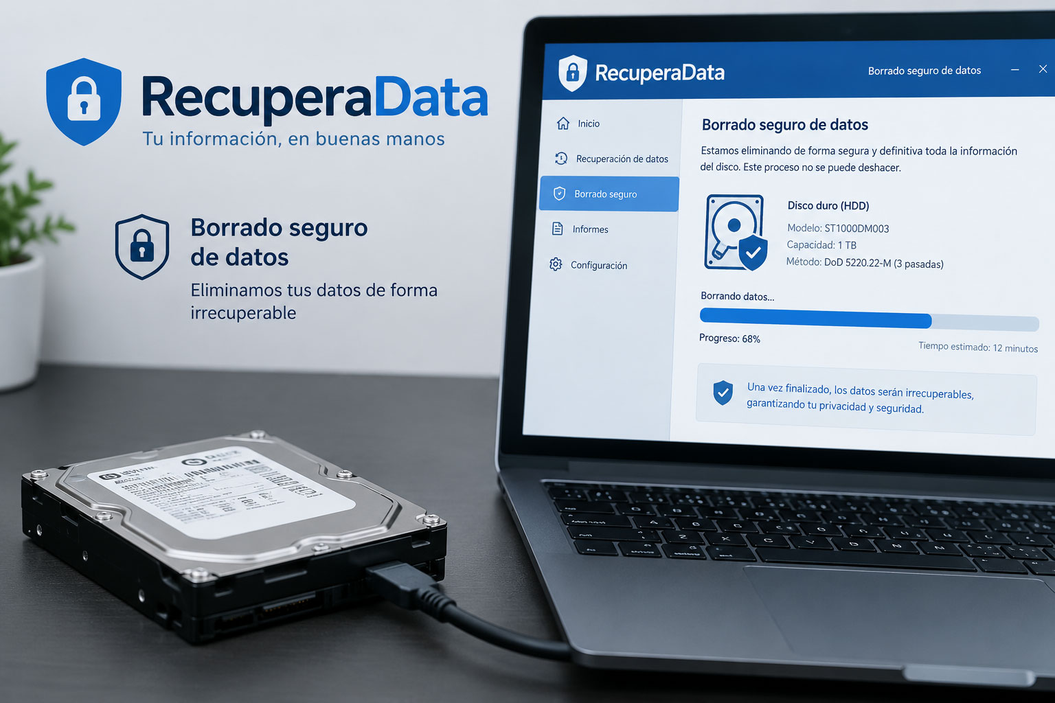 Borrado seguro de datos