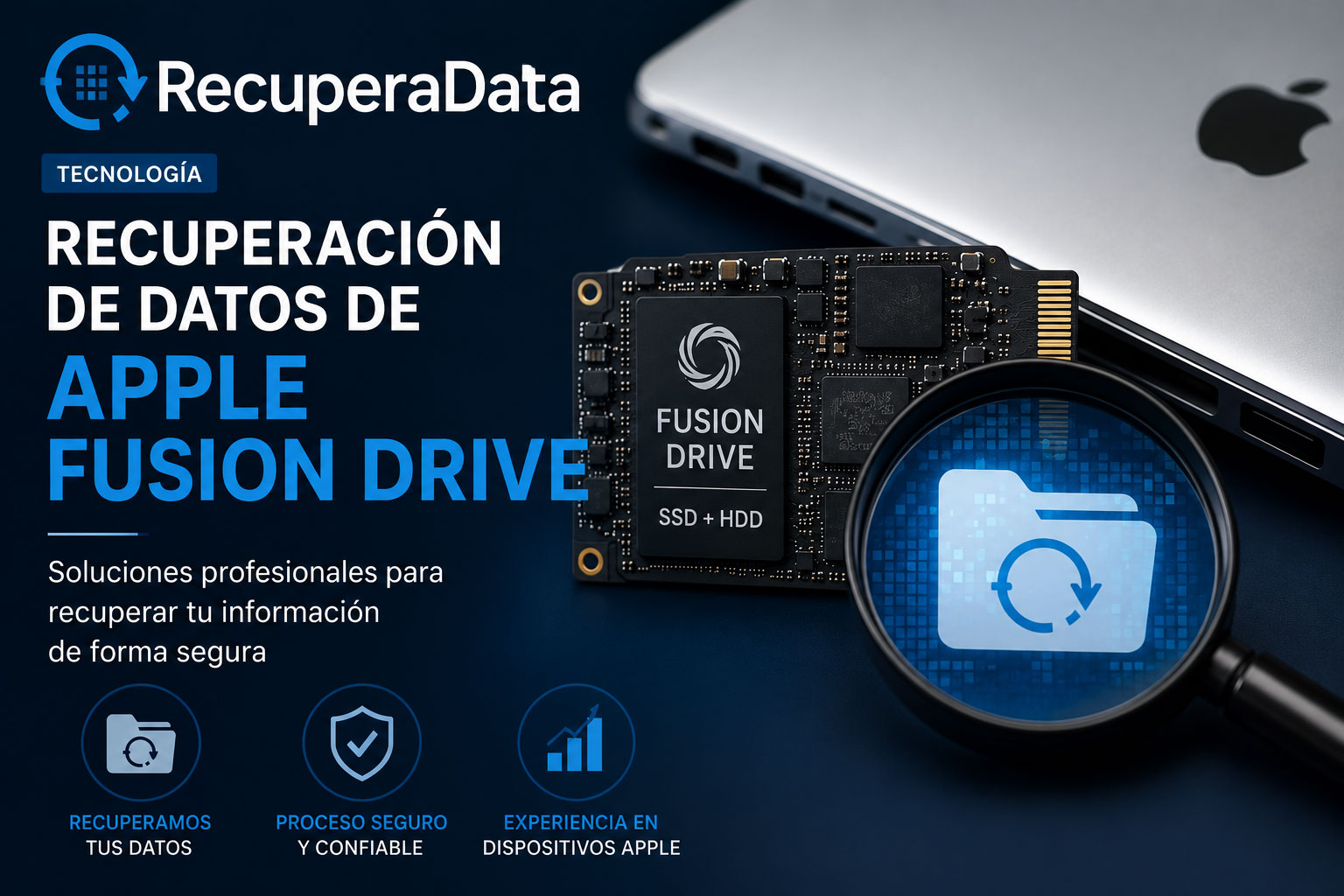 Recuperar datos Apple Fusion Drive