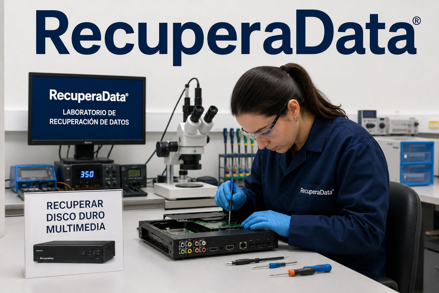 Recuperar datos disco multimedia